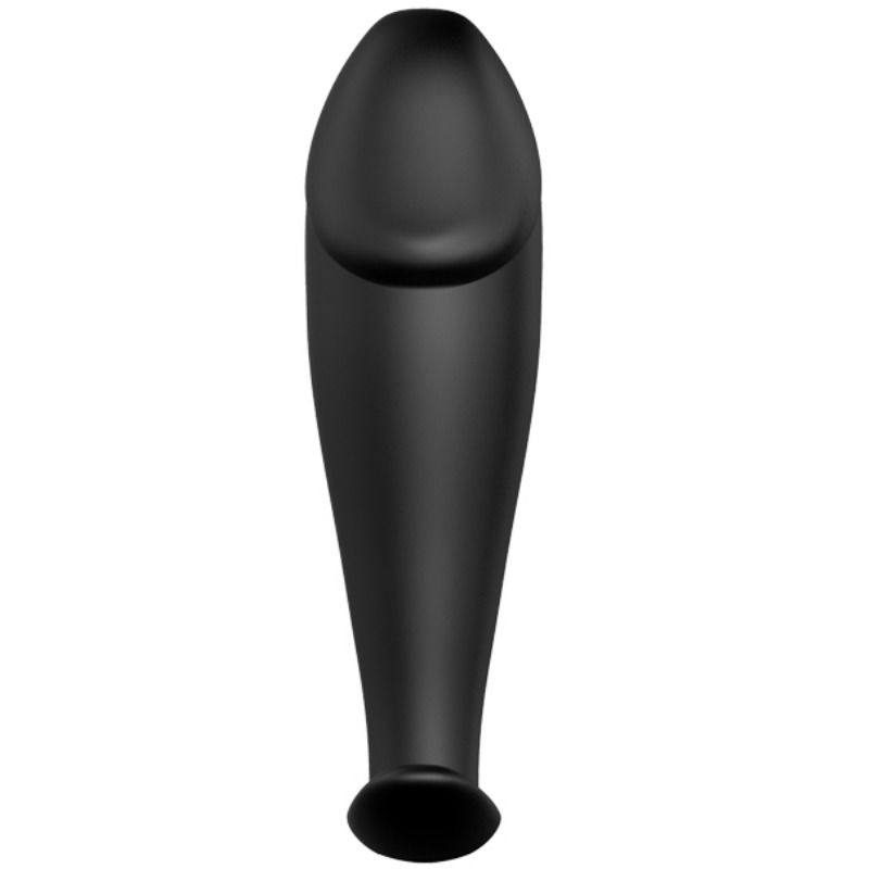 PRETTY LOVE - plug anal en silicone forme pénis et vibrant noir