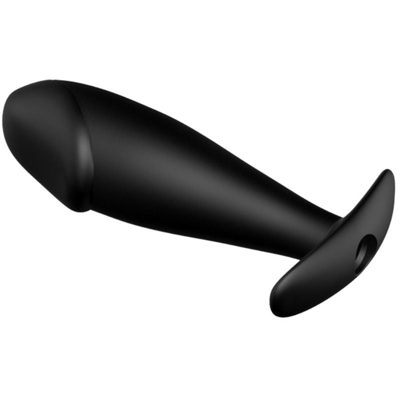 PRETTY LOVE - plug anal en silicone forme pénis et vibrant noir