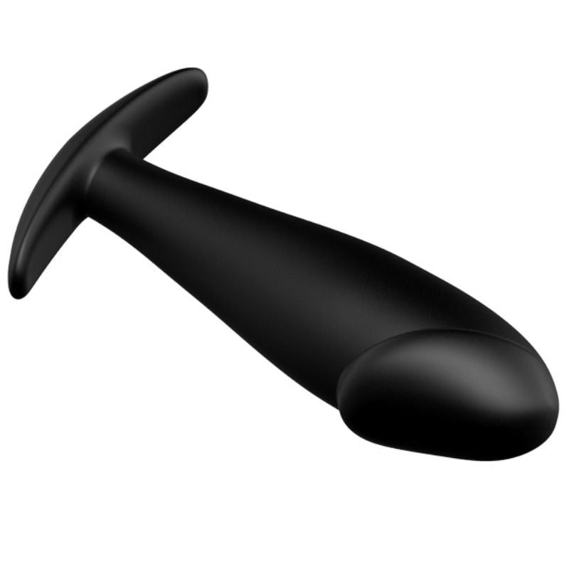 PRETTY LOVE - plug anal en silicone forme pénis et vibrant noir