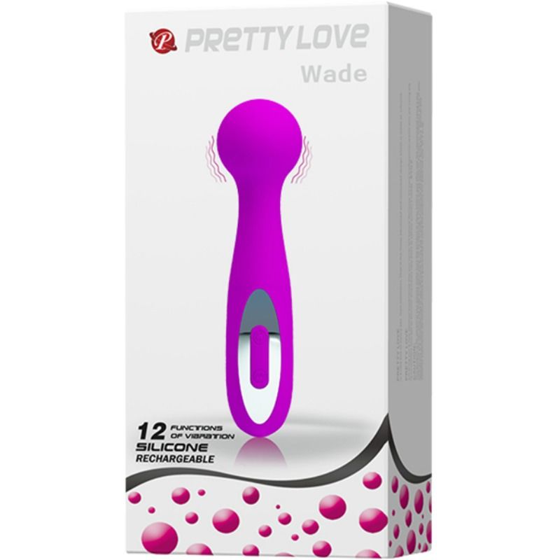 PRETTY LOVE – WADE vibromasseur rechargeable 12 fonctions