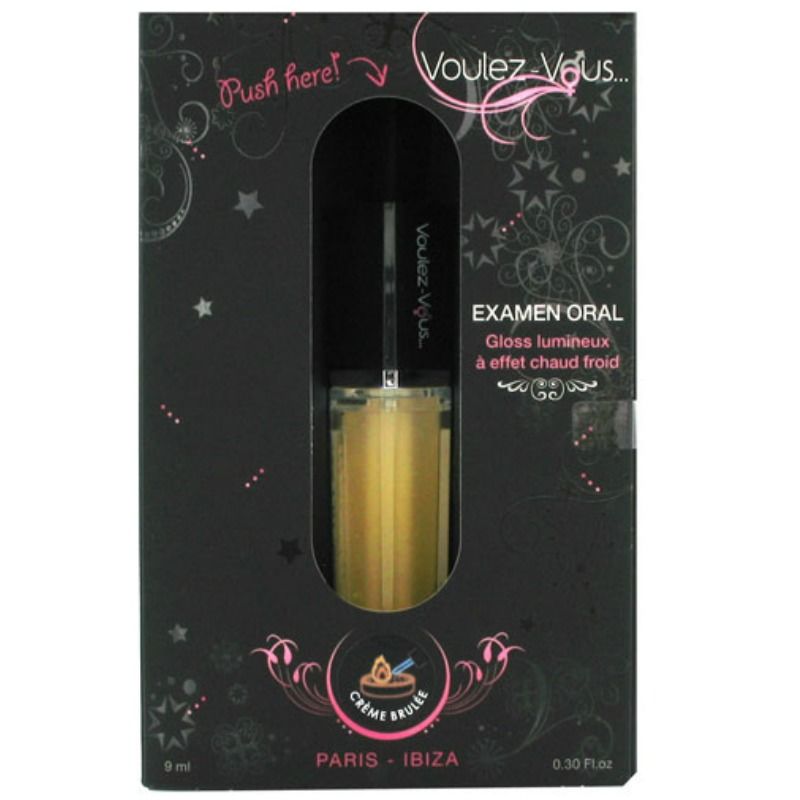 VOULEZ-VOUS - BRILLANT LÉGER À EFFET CHAUD FROID - SAVEUR CRÈME BRULÉE 10 ML