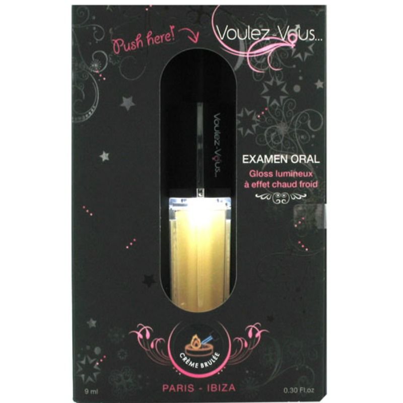 VOULEZ-VOUS - BRILLANT LÉGER À EFFET CHAUD FROID - SAVEUR CRÈME BRULÉE 10 ML