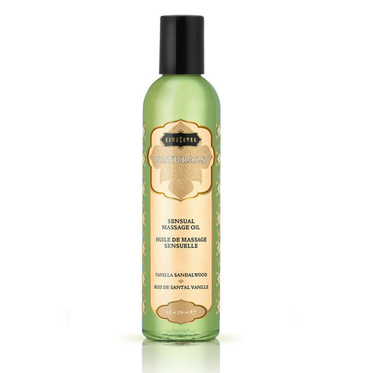 KAMASUTRA - HUILE DE MASSAGE VANILLE AU BOIS DE SANTAL 236ML