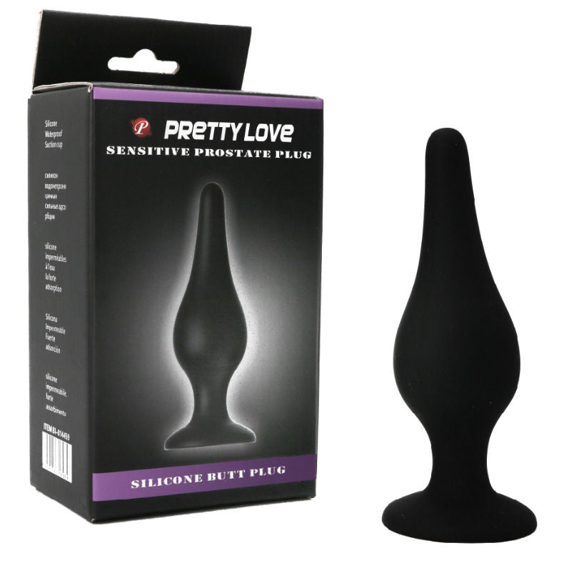 PRETTY LOVE - plug anal ergonomique en silicone 14 cm