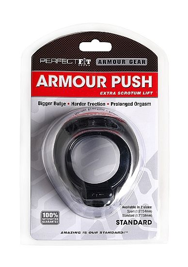 PERFECT FIT - ARMOURPUSH anneau pénien noir