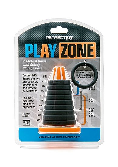 PERFECT FIT – PLAYZONE kit de 9 anneaux XACT avec cône