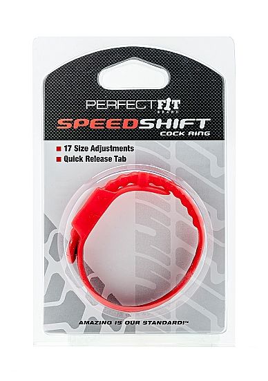 PERFECT FIT – anneau pénien SPEED SHIFT rouge