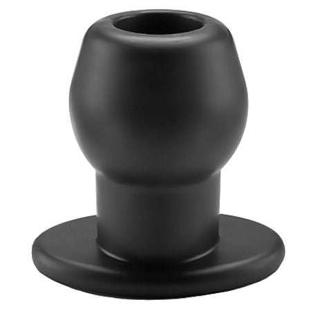 PERFECT FIT - TUNNEL PLUG plug anal en silicone noir taille L