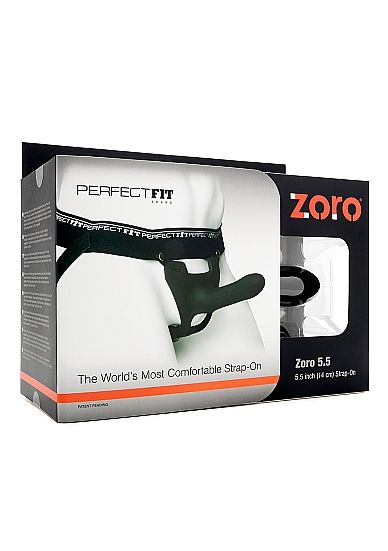 PERFECT FIT - ZORO gode-ceinture 5.5 w S/M noir