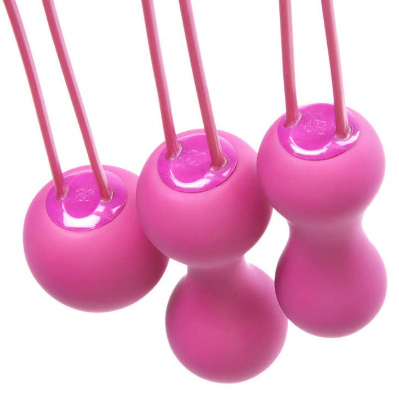 JE JOUE - boules de Geisha AMI - fuchsia