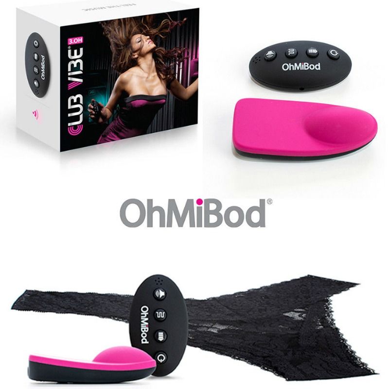 OHMIBOD – vibromasseur de culotte CLUBVIBE 3.0 sans fil