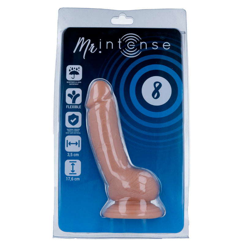 MR. INTENSE - 8 gode pénis réaliste 17.6 cm -o- 3.5 cm