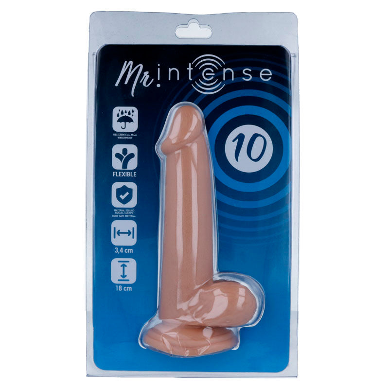 MR. INTENSE - 10 gode pénis réaliste 18 cm -o- 3.4 cm