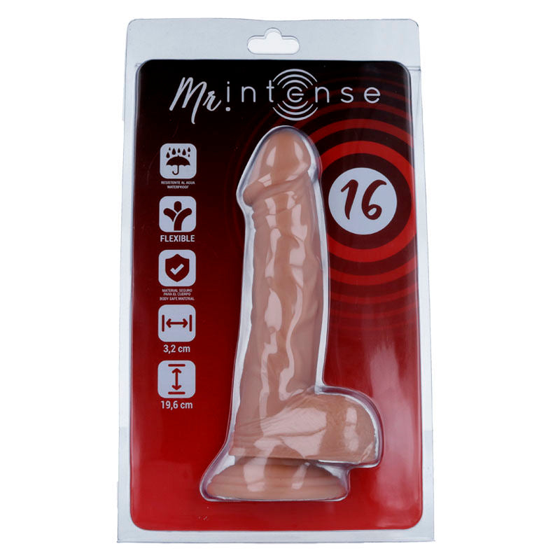 MR. INTENSE - 16 gode pénis réaliste 19.6 cm -o- 3.2 cm