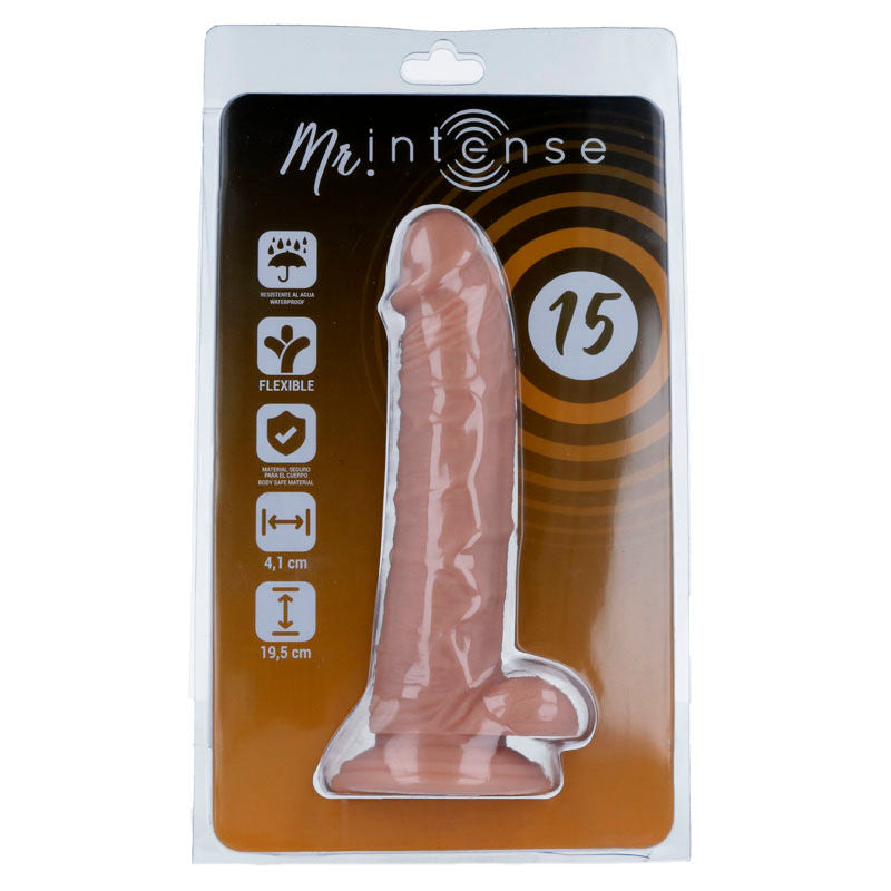 MR. INTENSE - 15 gode pénis réaliste 19.5 cm -o- 4.1 cm