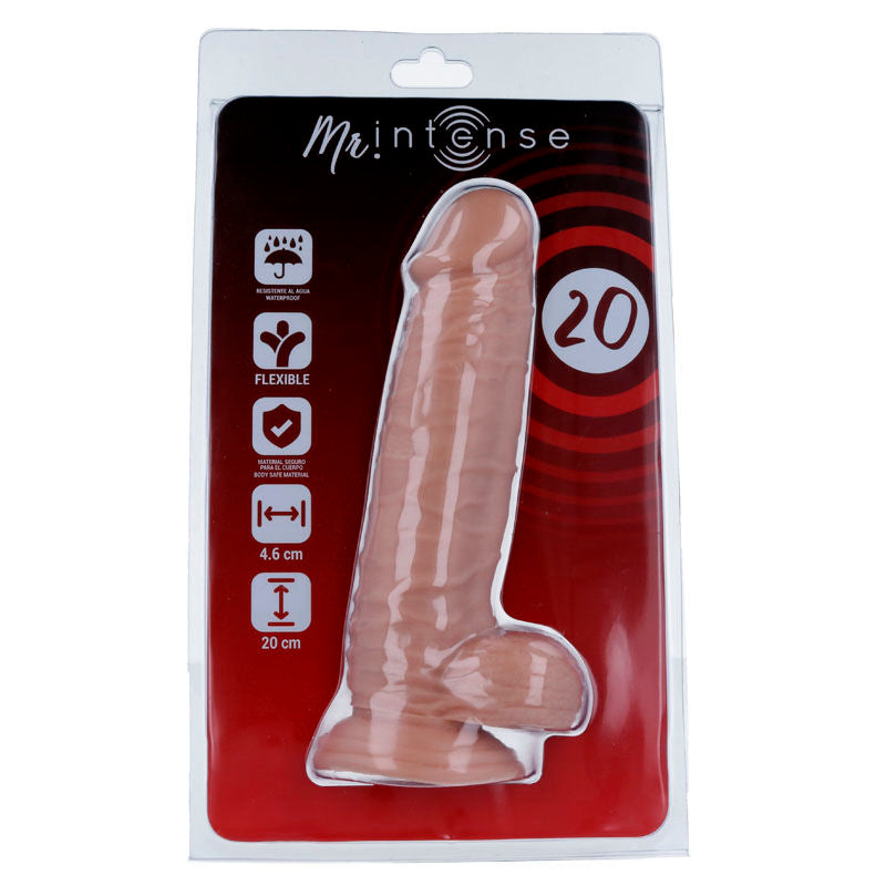 MR. INTENSE - 20 gode pénis réaliste 20 cm -o- 4.6 cm