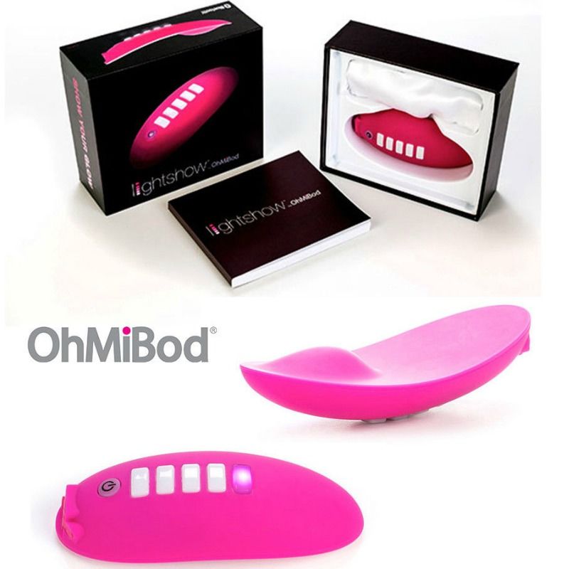 OHMIBOD - vibromasseur lumineux LIGHTSHOW télécommandé