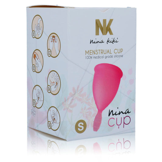 NINA KIKÍ - COUPE MENSTRUELLE ROSE TAILLE S