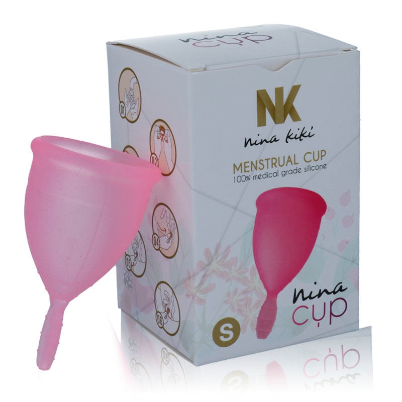 NINA KIKÍ - COUPE MENSTRUELLE ROSE TAILLE S