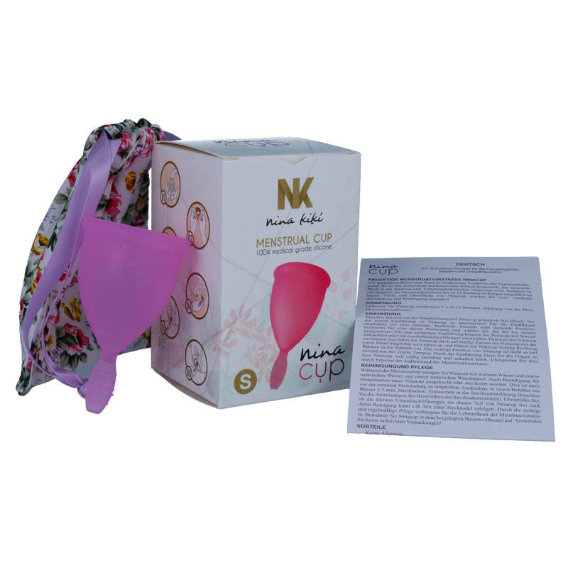 NINA KIKÍ - COUPE MENSTRUELLE VIOLET TAILLE S