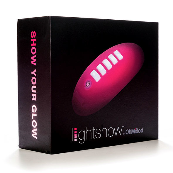 OHMIBOD - vibromasseur lumineux LIGHTSHOW télécommandé