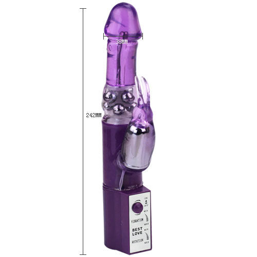 BAILE - vibromasseur avec rotations de perles de lapin hot lady 2