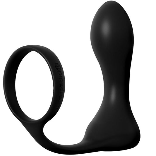 ANAL FANTASY – anneau pénien avec plug anal rechargeable ASS-GASM PRO