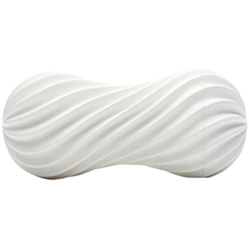 TENGA - FLEX masturbateur flexible en spirale avec effet de succion blanc