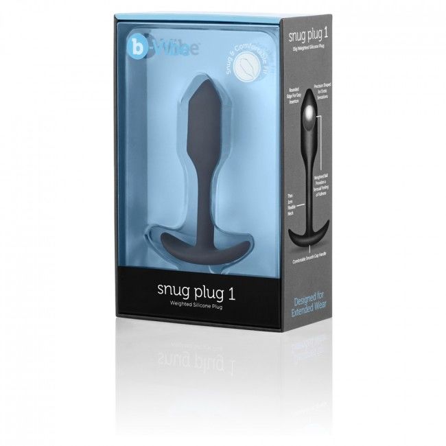 B-VIBE - SNUG plug anal 1 noir