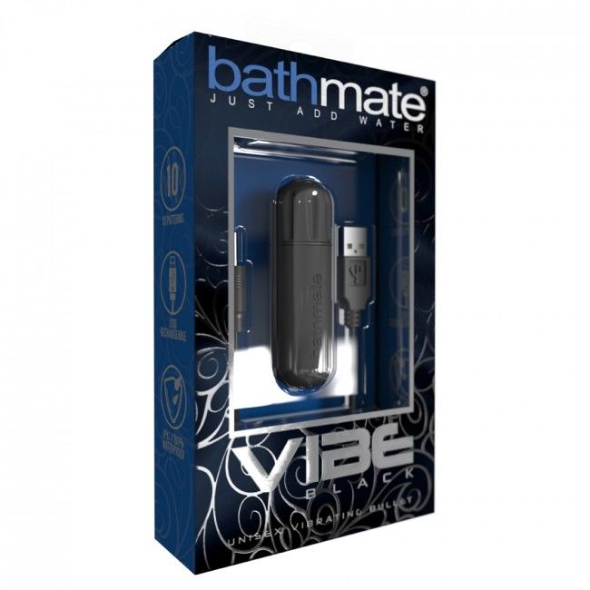 BATHMATE - mini vibromasseur type BULLET noir