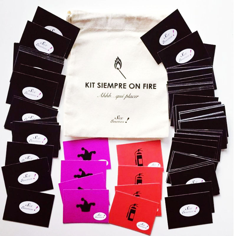 LARA - JEU KIT TOUJOURS EN FEU POUR COUPLES SEX EMOTION