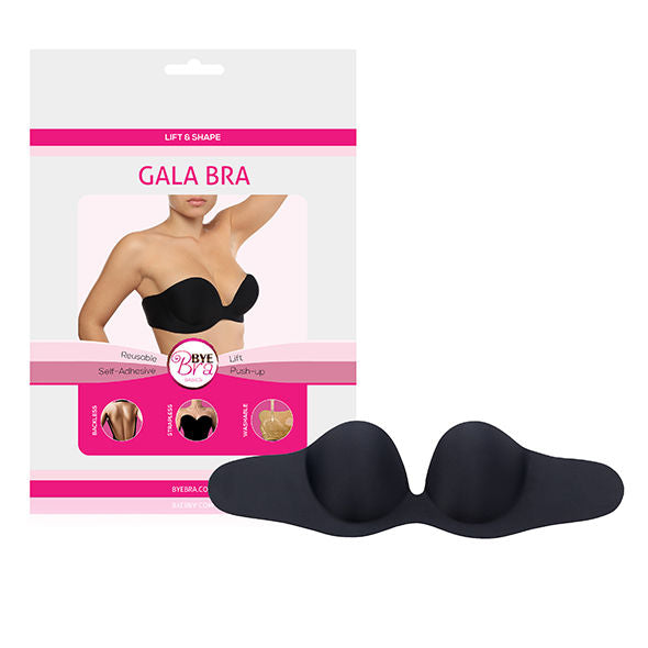 BYE-BRA - soutien-gorge sans bretelle bonnet c noir