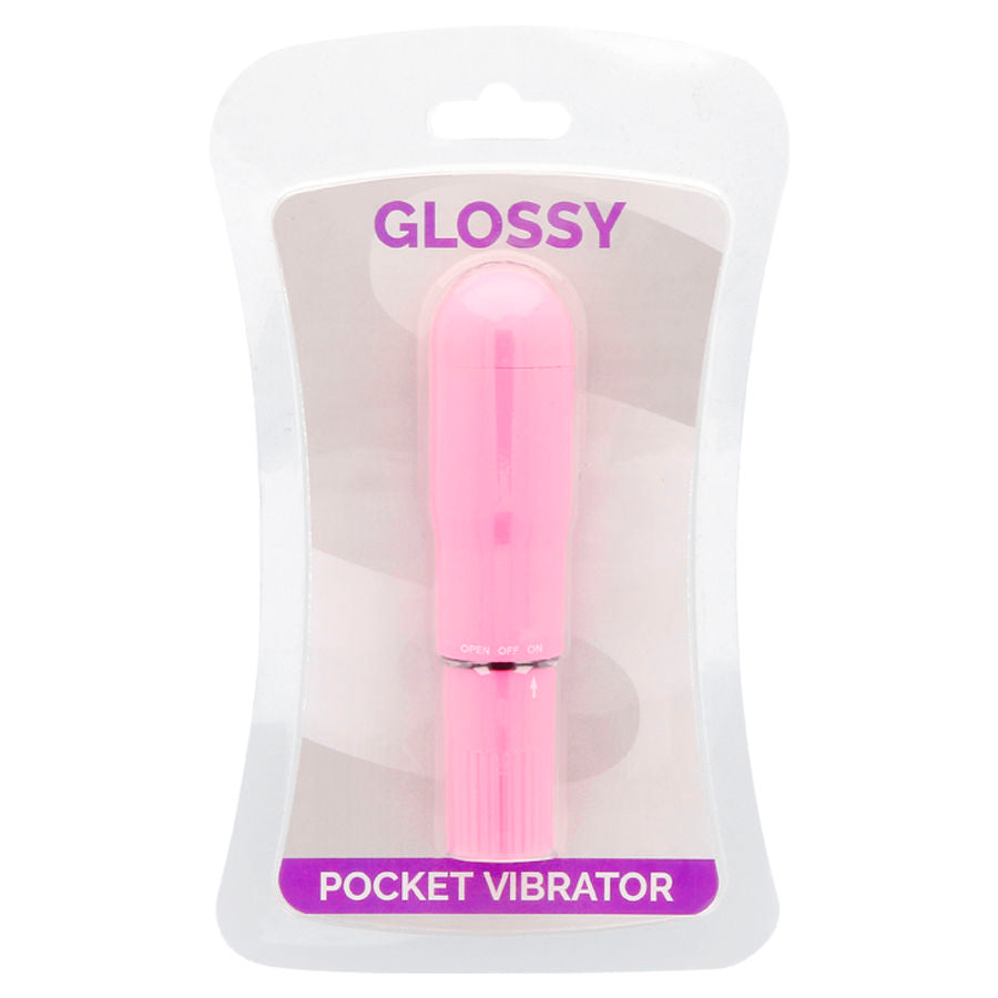 GLOSSY - vibromasseur de poche DEEP rose