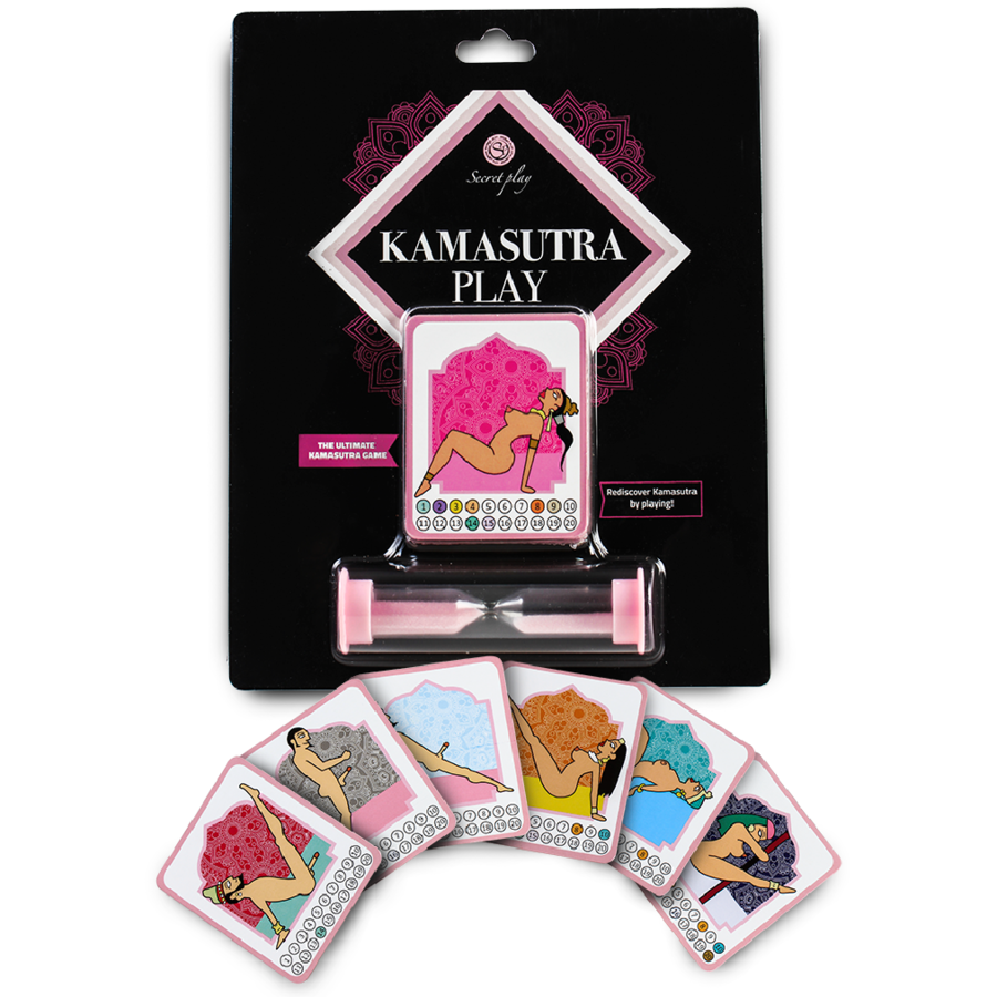 SECRETPLAY - JEU POUR COUPLES KAMASUTRA PLAY (ES/EN/IT/FR/DE/PT)