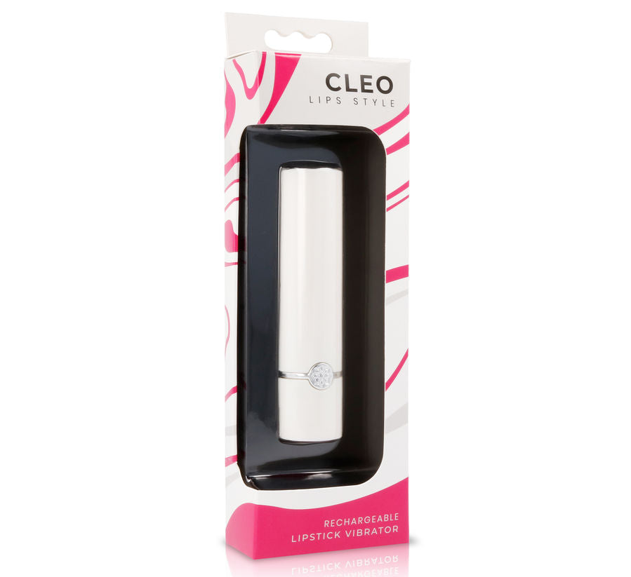 LIPS STYLE - CLEO mini vibromasseur discret en forme de rouge à lèvre