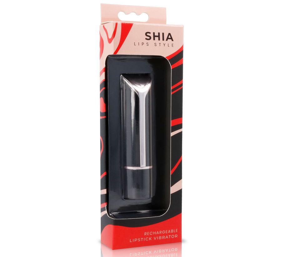 LIPS STYLE - SHIA mini vibromasseur discret en forme de rouge à lèvre