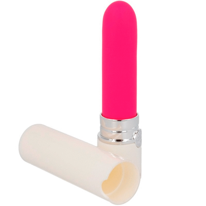 LIPS STYLE - CLEO mini vibromasseur discret en forme de rouge à lèvre