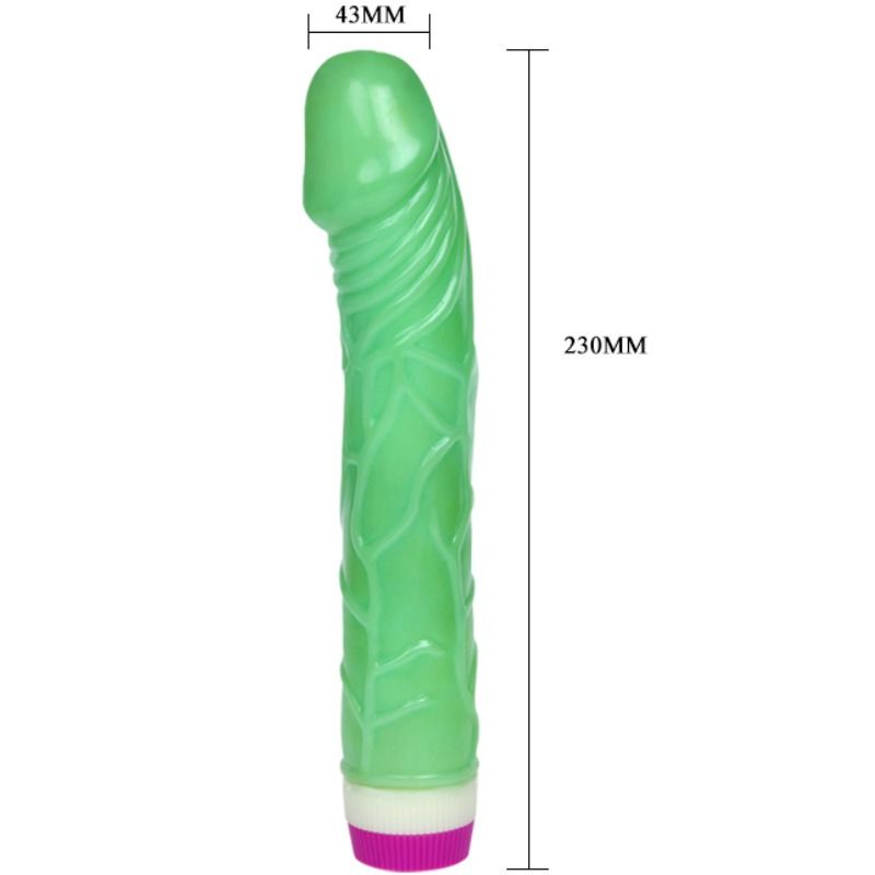 BAILE - vibromasseur WAVES OF PLEASURE 23 cm vert