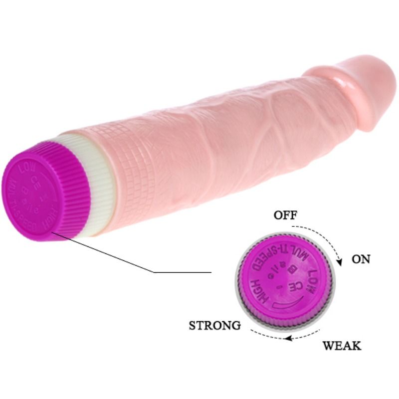 BAILE - vibromasseur réaliste pour débutants 21.5 cm