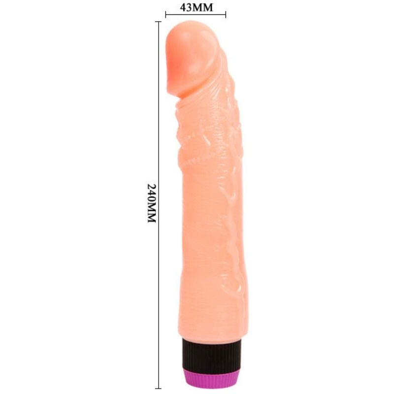 BAILE - vibromasseur réaliste flexible réaliste 24 cm