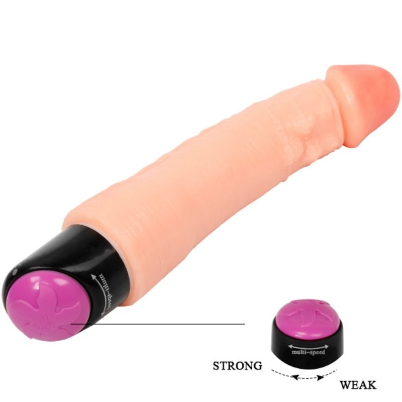 BAILE - vibromasseur réaliste flexible 25 cm