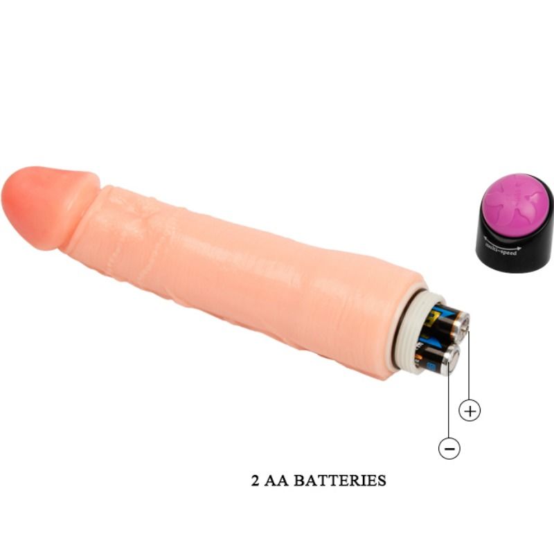 BAILE - vibromasseur réaliste flexible 25 cm