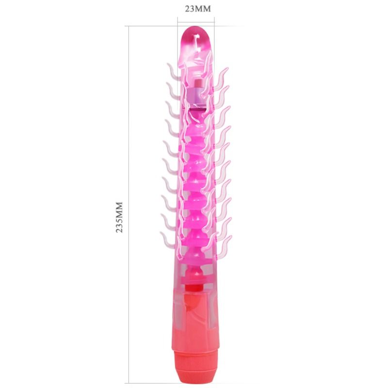 BAILE - FLEXI VIBE SENSUAL SPINE vibromasseur flexible rose 23.5 cm