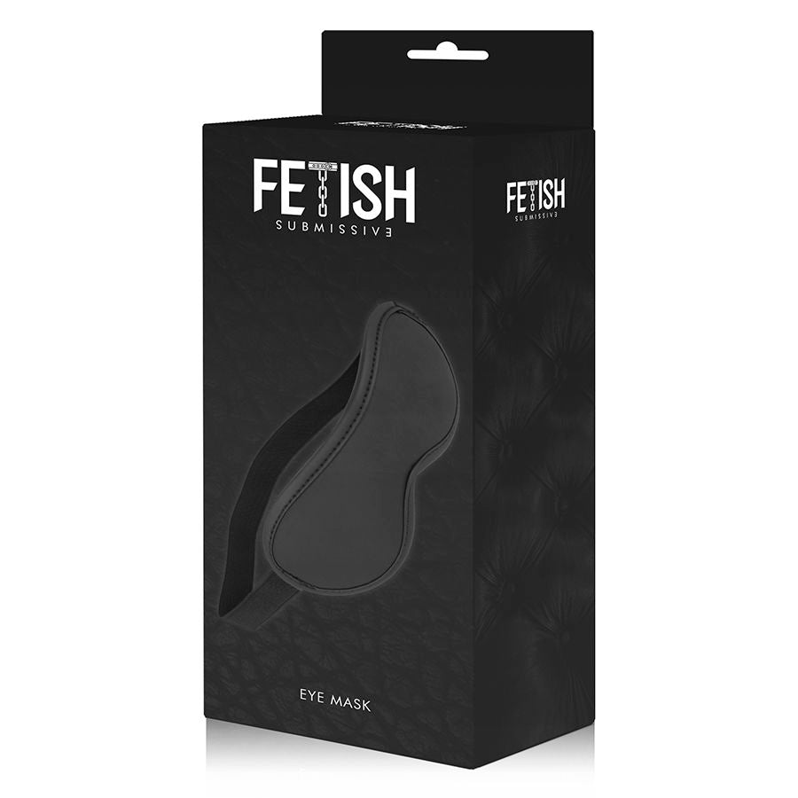 FETISH SUBMISSIVE - masque en cuir végan 2 avec doublure en néoprène