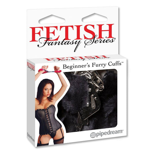 FETISH FANTASY - menottes en fourrure noir