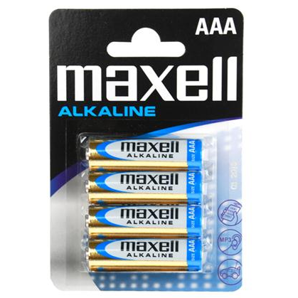 MAXELL - batterie AAA 4 pièces