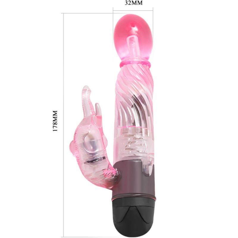 BAILE - GIVE YOU LOVER vibromasseur lapin rose 10 modes