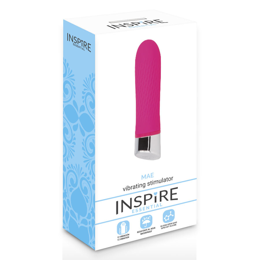 INSPIRE ESSENTIAL – MAE vibromasseur flexible rose