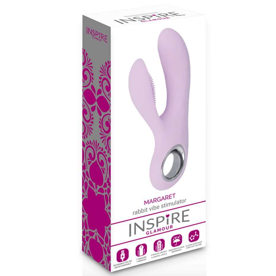 INSPIRE GLAMOUR - MARGARET vibromasseur lapin violet clair