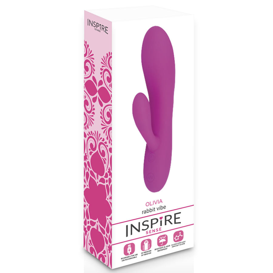 INSPIRE SENSE - OLIVIA vibromasseur lapin violet